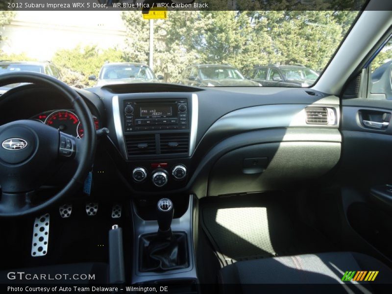 WR Blue Mica / WRX Carbon Black 2012 Subaru Impreza WRX 5 Door