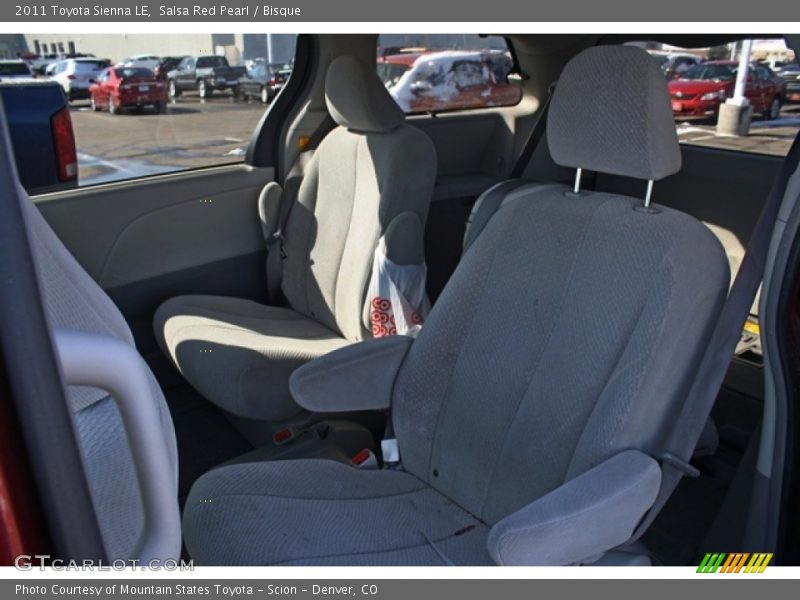 Salsa Red Pearl / Bisque 2011 Toyota Sienna LE
