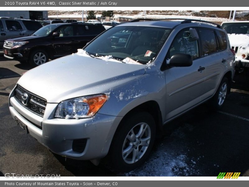 Classic Silver Metallic / Ash Gray 2010 Toyota RAV4 V6 4WD