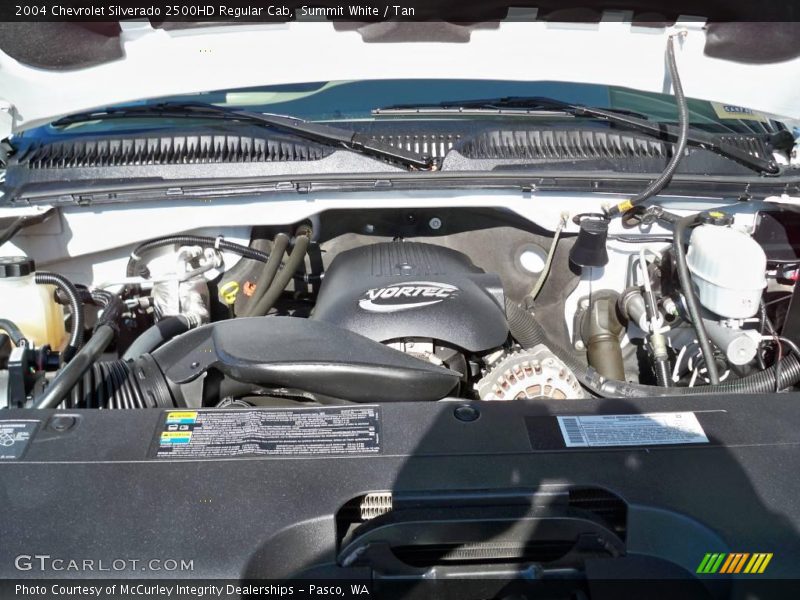 Summit White / Tan 2004 Chevrolet Silverado 2500HD Regular Cab