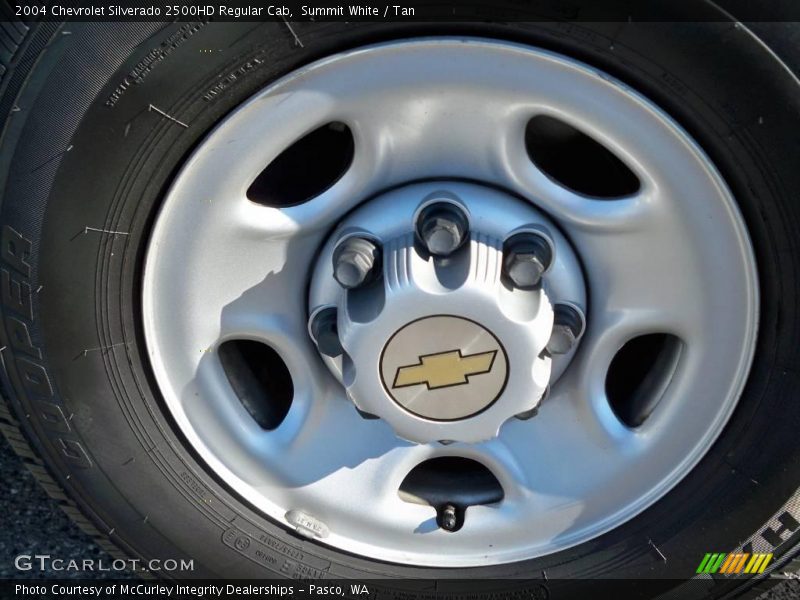 Summit White / Tan 2004 Chevrolet Silverado 2500HD Regular Cab