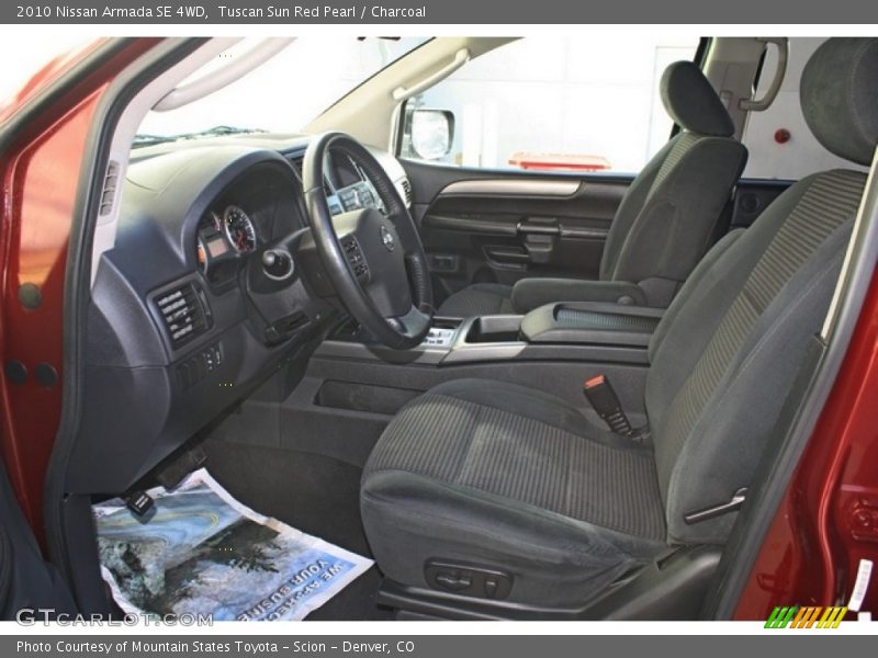 Tuscan Sun Red Pearl / Charcoal 2010 Nissan Armada SE 4WD