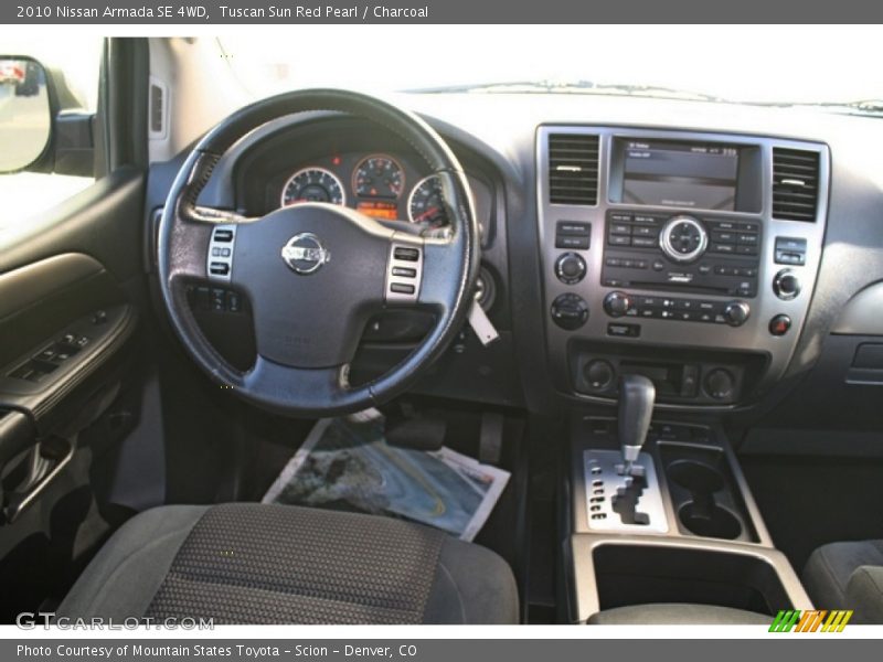 Tuscan Sun Red Pearl / Charcoal 2010 Nissan Armada SE 4WD