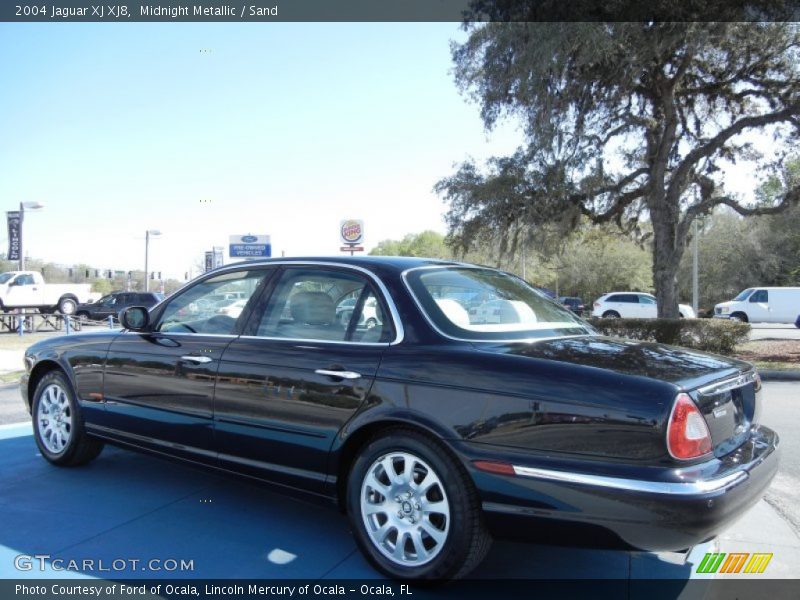 Midnight Metallic / Sand 2004 Jaguar XJ XJ8