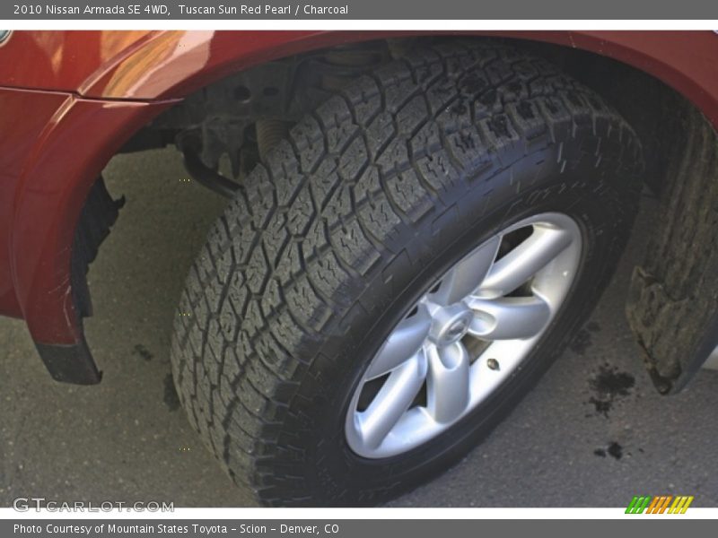Tuscan Sun Red Pearl / Charcoal 2010 Nissan Armada SE 4WD