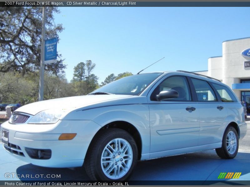 CD Silver Metallic / Charcoal/Light Flint 2007 Ford Focus ZXW SE Wagon