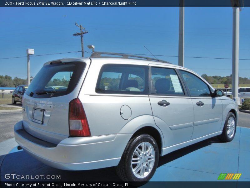 CD Silver Metallic / Charcoal/Light Flint 2007 Ford Focus ZXW SE Wagon