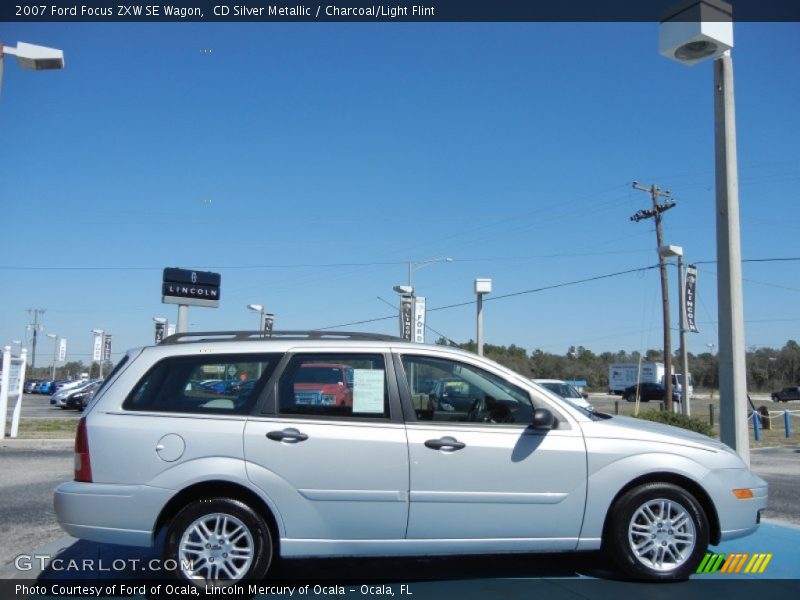 CD Silver Metallic / Charcoal/Light Flint 2007 Ford Focus ZXW SE Wagon