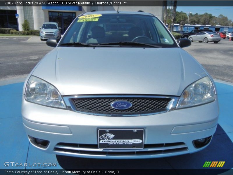 CD Silver Metallic / Charcoal/Light Flint 2007 Ford Focus ZXW SE Wagon
