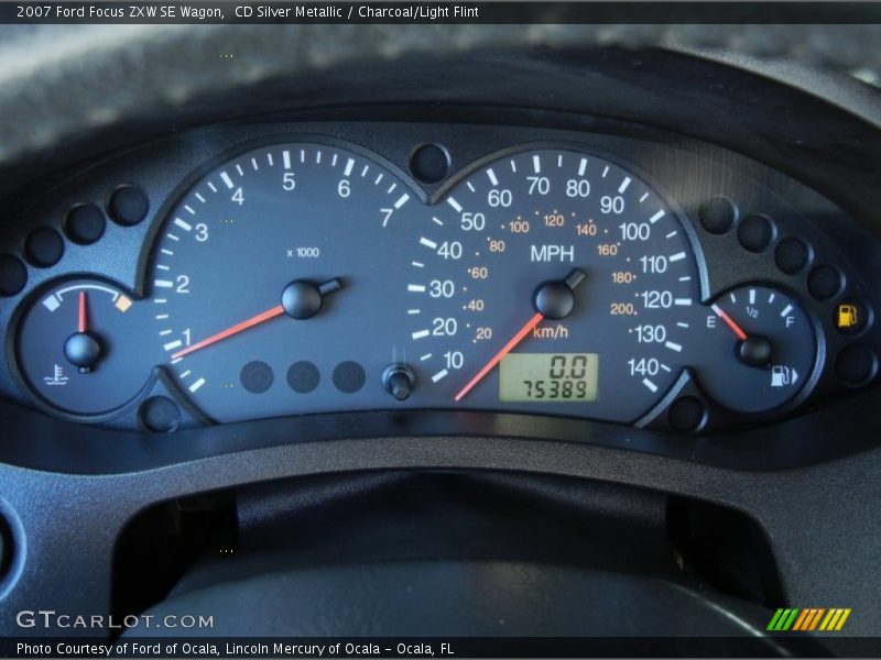 CD Silver Metallic / Charcoal/Light Flint 2007 Ford Focus ZXW SE Wagon