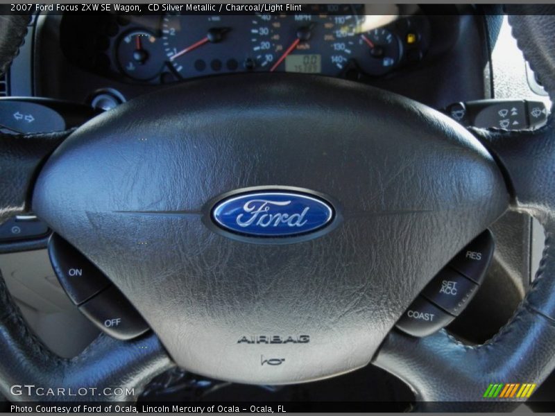 CD Silver Metallic / Charcoal/Light Flint 2007 Ford Focus ZXW SE Wagon