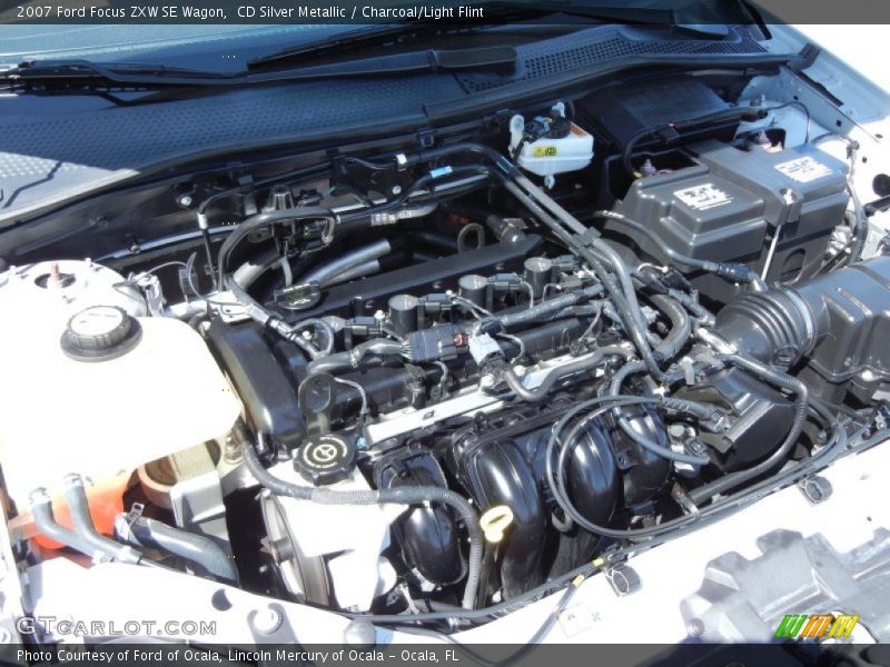 CD Silver Metallic / Charcoal/Light Flint 2007 Ford Focus ZXW SE Wagon