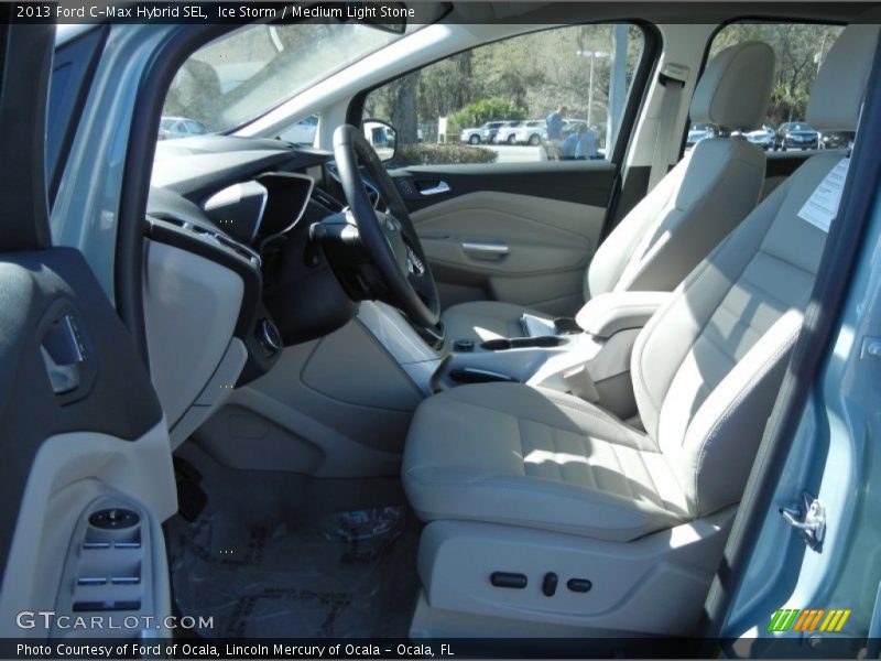  2013 C-Max Hybrid SEL Medium Light Stone Interior