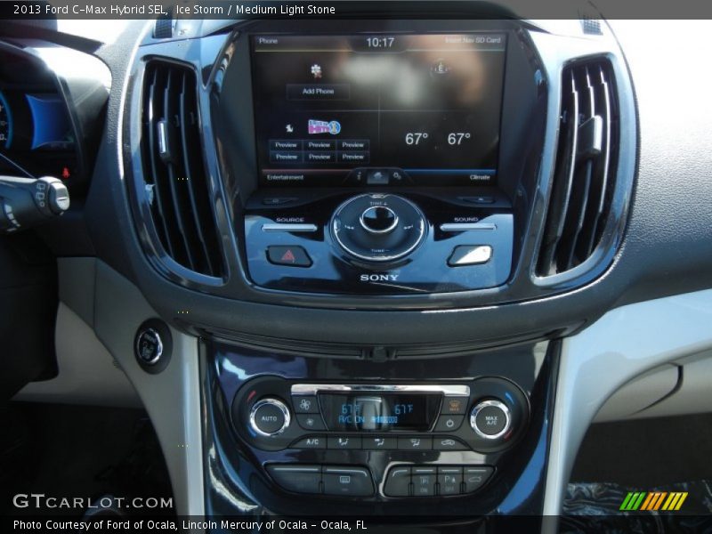 Controls of 2013 C-Max Hybrid SEL