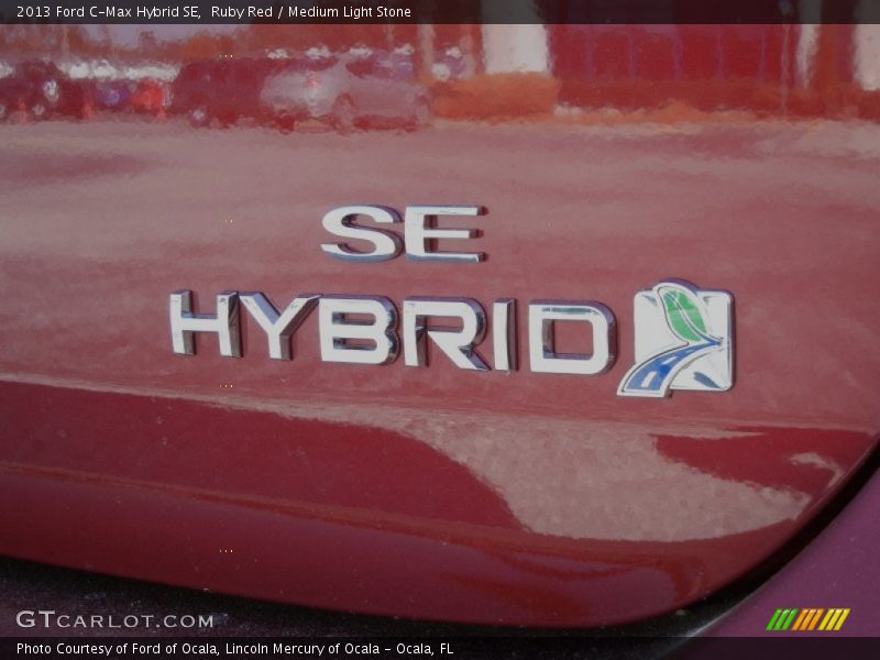 Ruby Red / Medium Light Stone 2013 Ford C-Max Hybrid SE