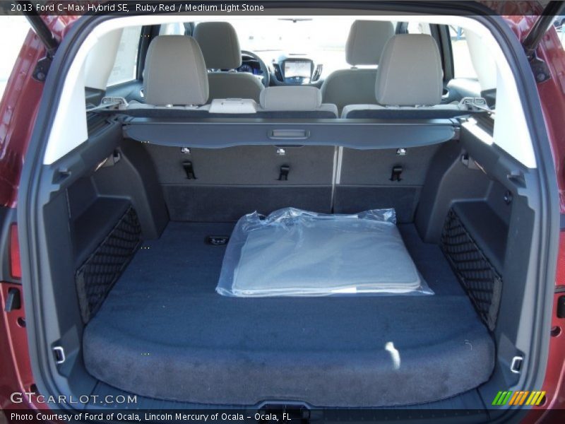 Ruby Red / Medium Light Stone 2013 Ford C-Max Hybrid SE