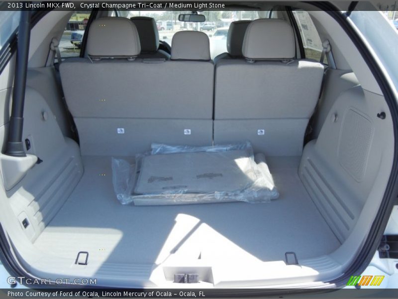 Crystal Champagne Tri-Coat / Medium Light Stone 2013 Lincoln MKX FWD