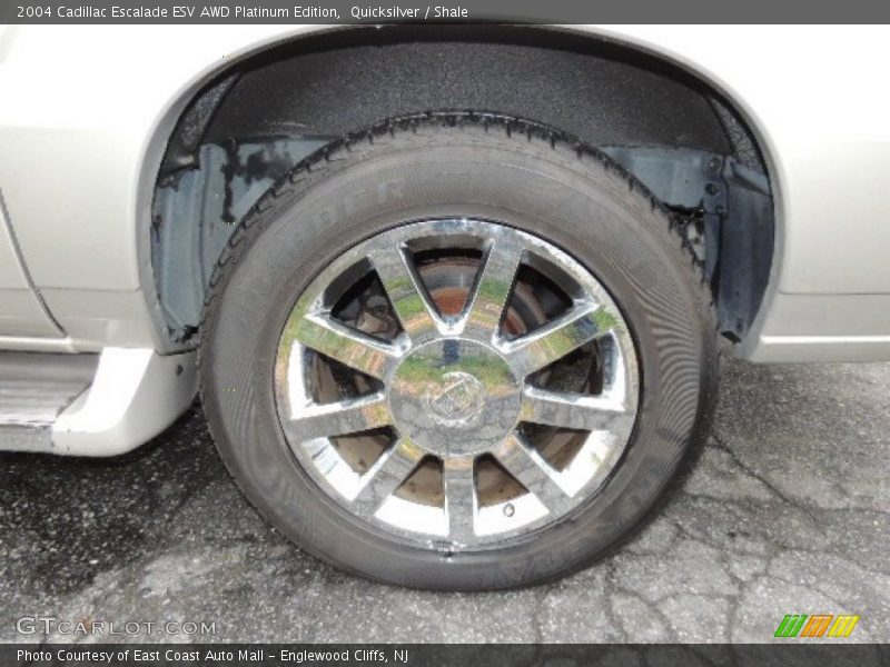 Quicksilver / Shale 2004 Cadillac Escalade ESV AWD Platinum Edition