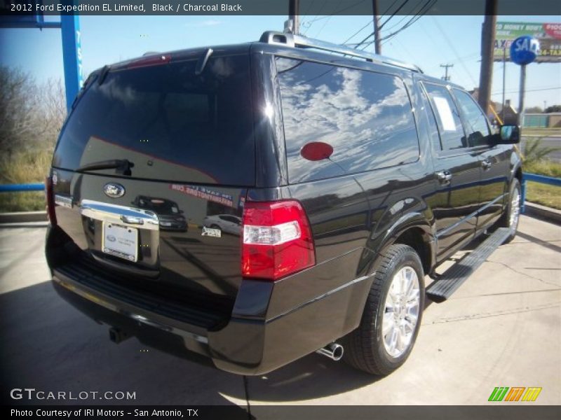 Black / Charcoal Black 2012 Ford Expedition EL Limited