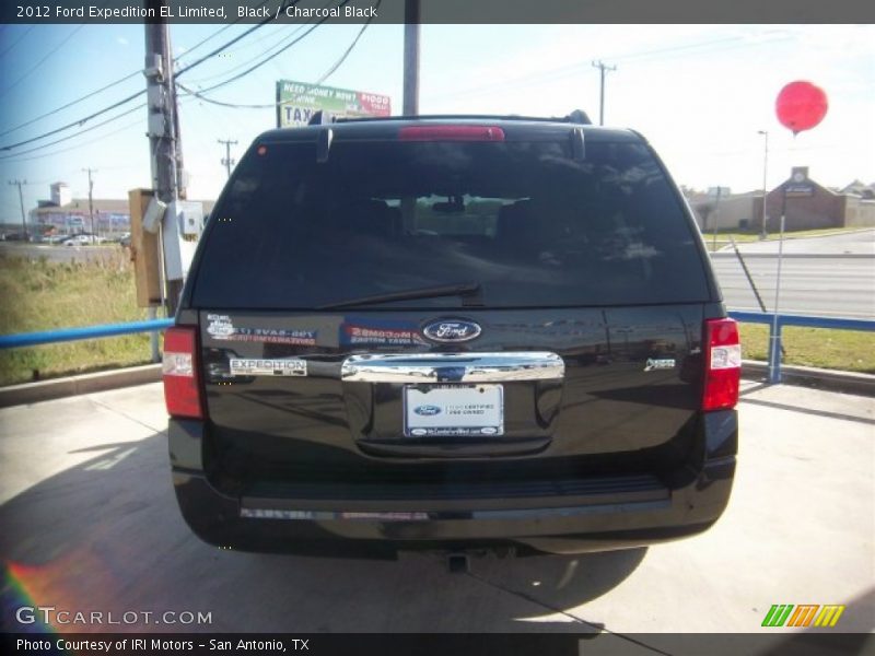 Black / Charcoal Black 2012 Ford Expedition EL Limited