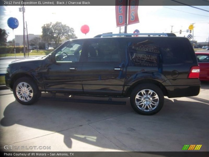 Black / Charcoal Black 2012 Ford Expedition EL Limited