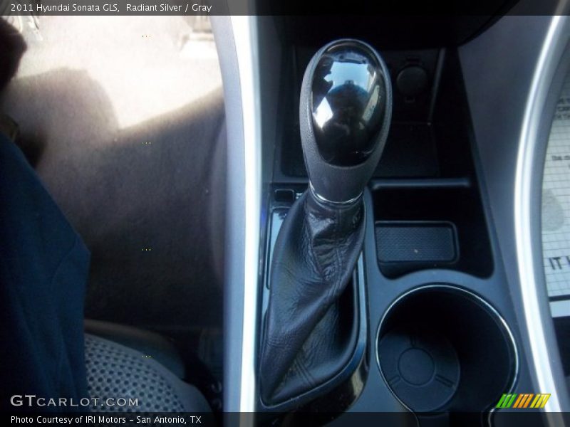 Radiant Silver / Gray 2011 Hyundai Sonata GLS