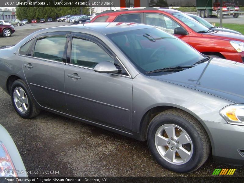 Dark Silver Metallic / Ebony Black 2007 Chevrolet Impala LT