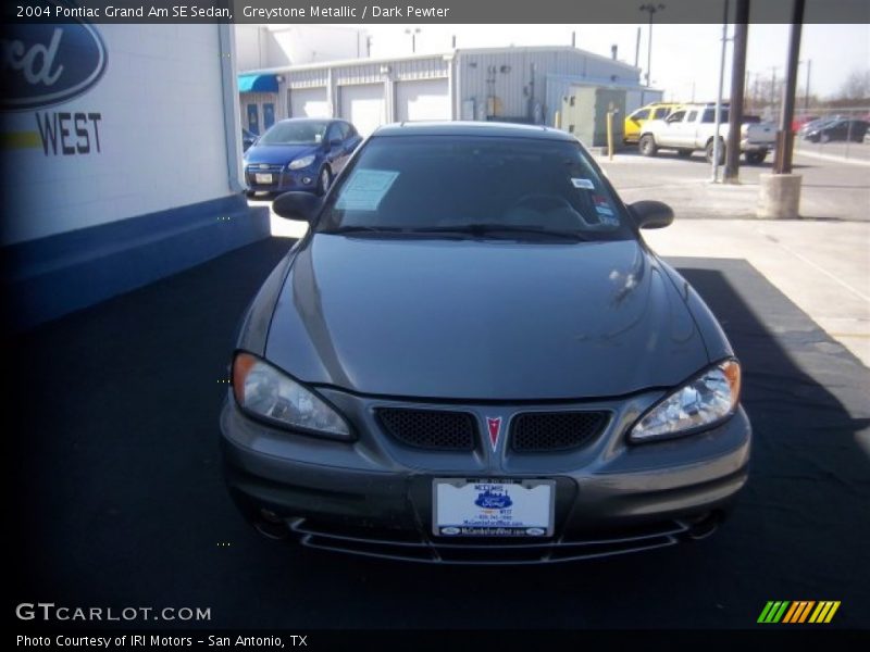 Greystone Metallic / Dark Pewter 2004 Pontiac Grand Am SE Sedan