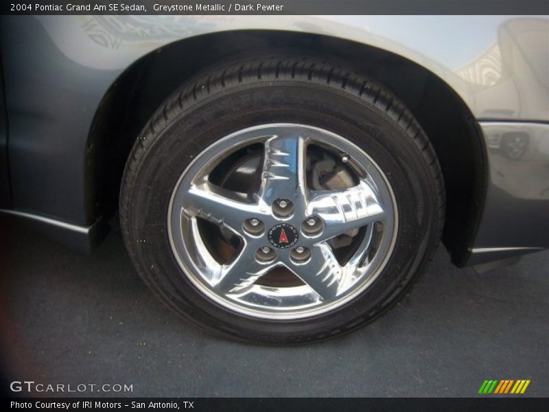 Greystone Metallic / Dark Pewter 2004 Pontiac Grand Am SE Sedan