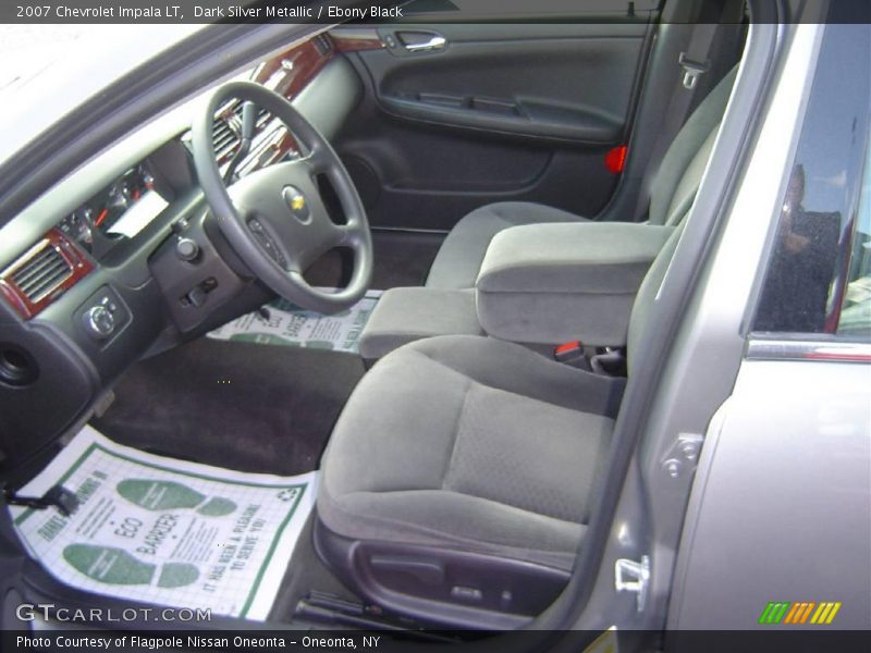 Dark Silver Metallic / Ebony Black 2007 Chevrolet Impala LT