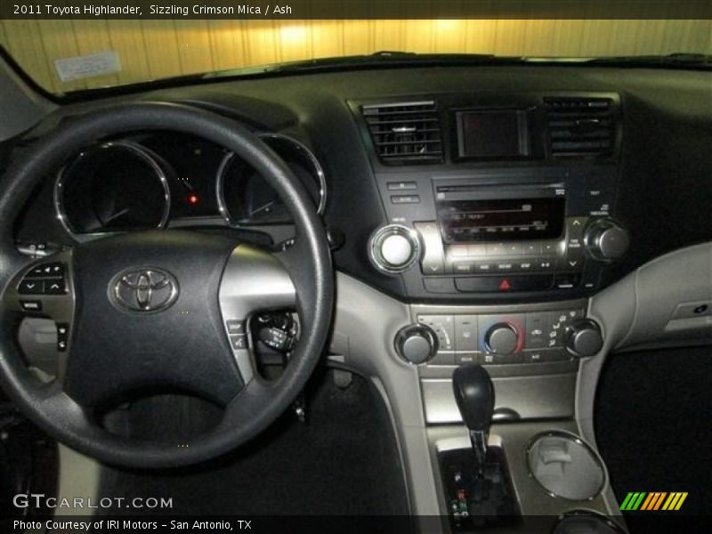 Sizzling Crimson Mica / Ash 2011 Toyota Highlander