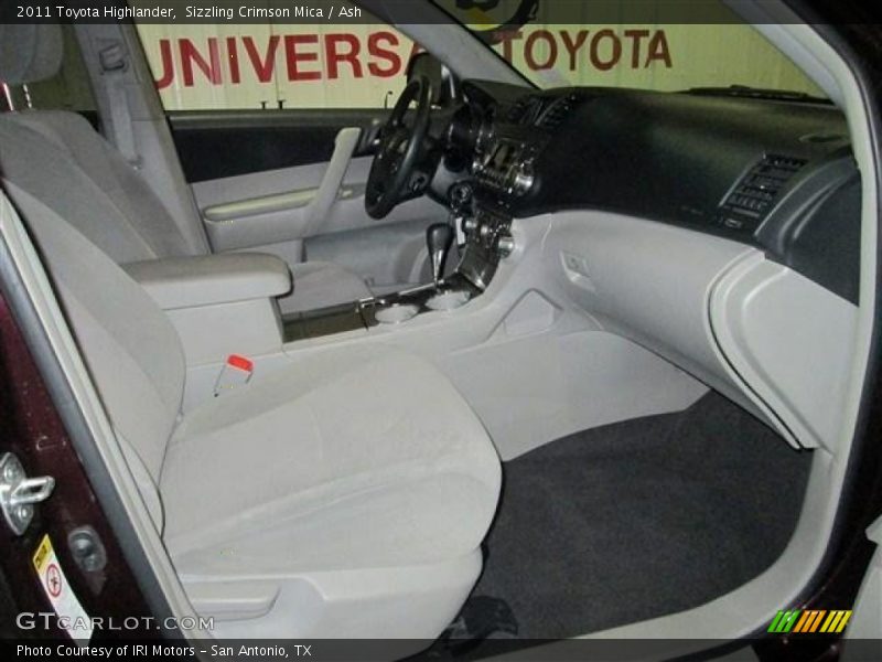 Sizzling Crimson Mica / Ash 2011 Toyota Highlander