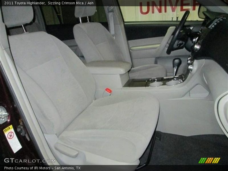 Sizzling Crimson Mica / Ash 2011 Toyota Highlander