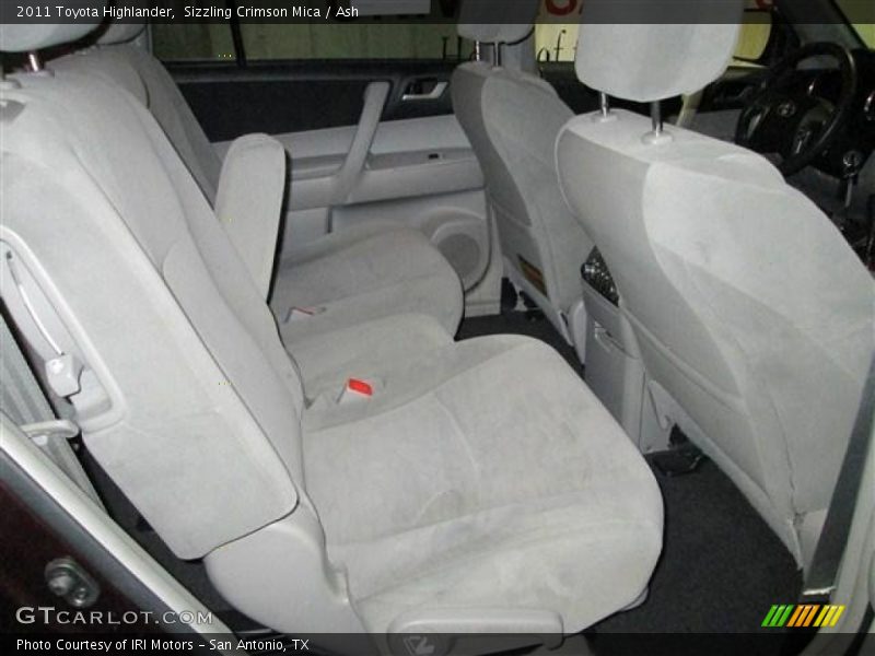 Sizzling Crimson Mica / Ash 2011 Toyota Highlander