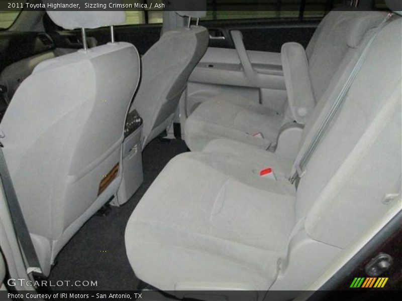 Sizzling Crimson Mica / Ash 2011 Toyota Highlander