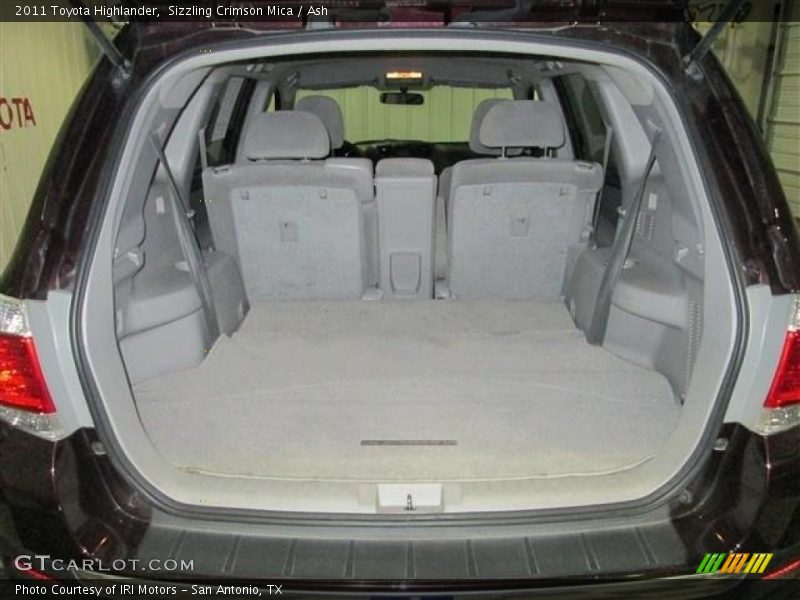 Sizzling Crimson Mica / Ash 2011 Toyota Highlander