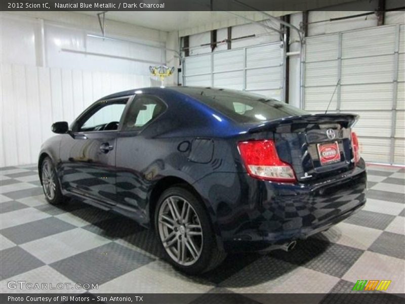 Nautical Blue Metallic / Dark Charcoal 2012 Scion tC