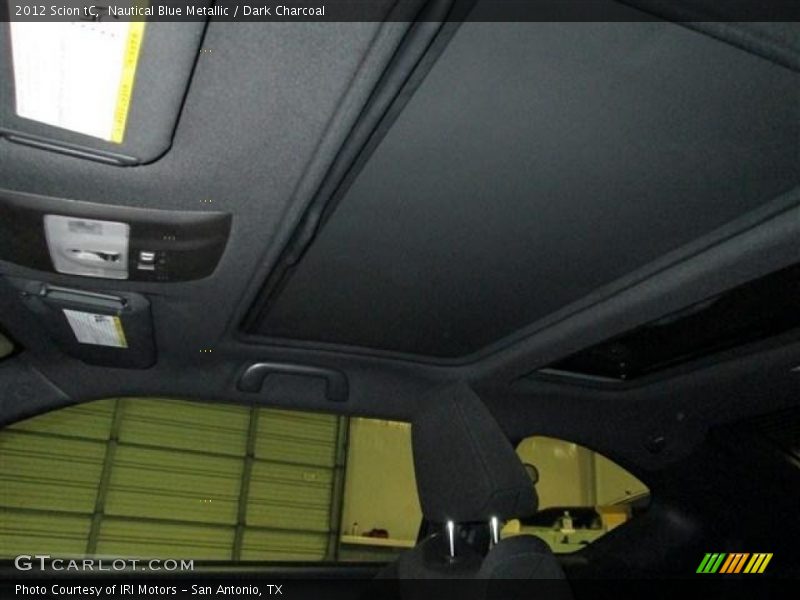 Nautical Blue Metallic / Dark Charcoal 2012 Scion tC
