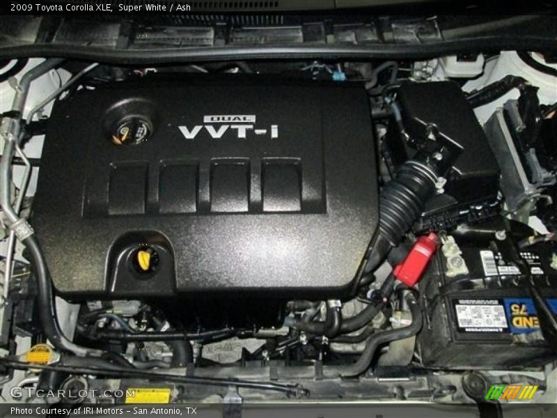 Super White / Ash 2009 Toyota Corolla XLE