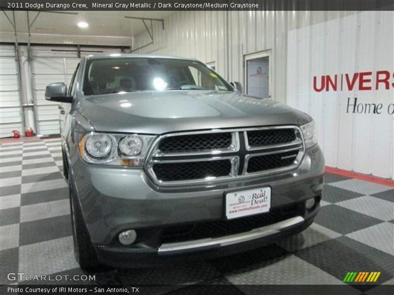 Mineral Gray Metallic / Dark Graystone/Medium Graystone 2011 Dodge Durango Crew