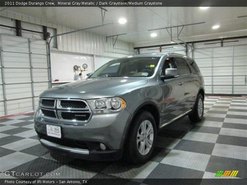 Mineral Gray Metallic / Dark Graystone/Medium Graystone 2011 Dodge Durango Crew