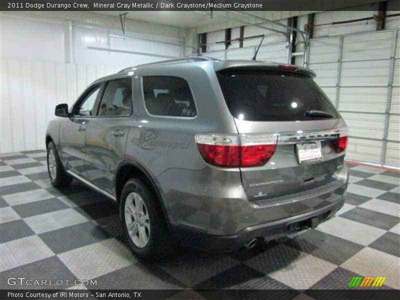 Mineral Gray Metallic / Dark Graystone/Medium Graystone 2011 Dodge Durango Crew
