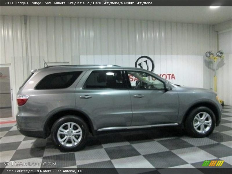 Mineral Gray Metallic / Dark Graystone/Medium Graystone 2011 Dodge Durango Crew