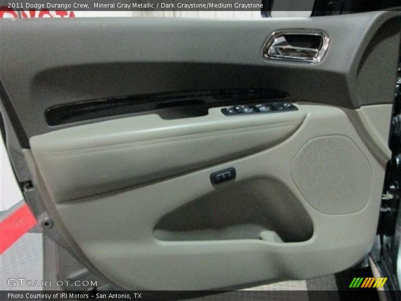 Mineral Gray Metallic / Dark Graystone/Medium Graystone 2011 Dodge Durango Crew