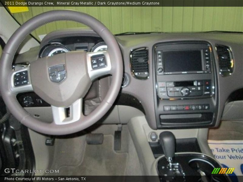 Mineral Gray Metallic / Dark Graystone/Medium Graystone 2011 Dodge Durango Crew