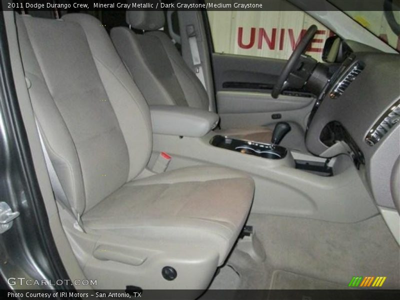 Mineral Gray Metallic / Dark Graystone/Medium Graystone 2011 Dodge Durango Crew