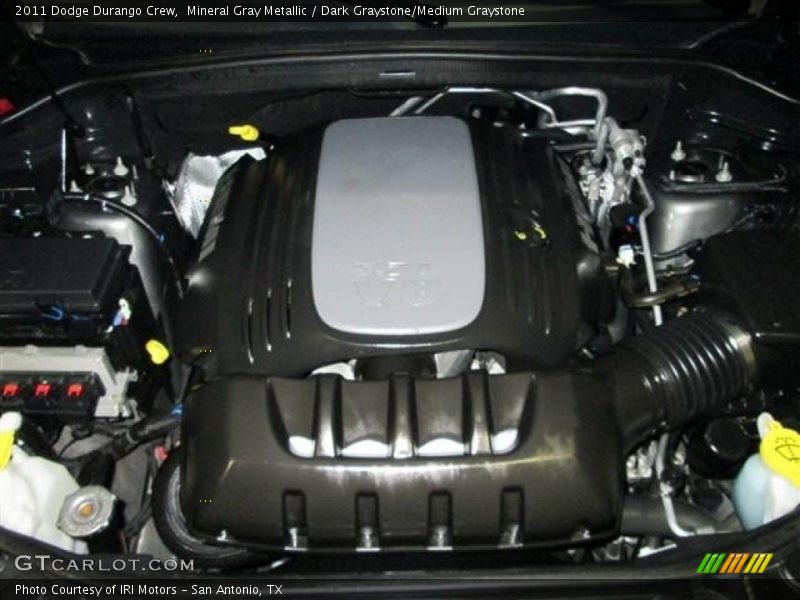 Mineral Gray Metallic / Dark Graystone/Medium Graystone 2011 Dodge Durango Crew