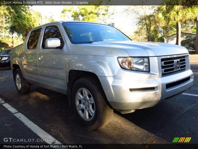 Billet Silver Metallic / Graphite 2006 Honda Ridgeline RTS