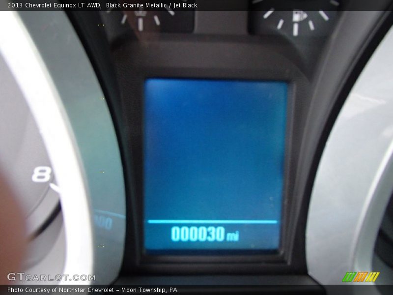 Black Granite Metallic / Jet Black 2013 Chevrolet Equinox LT AWD