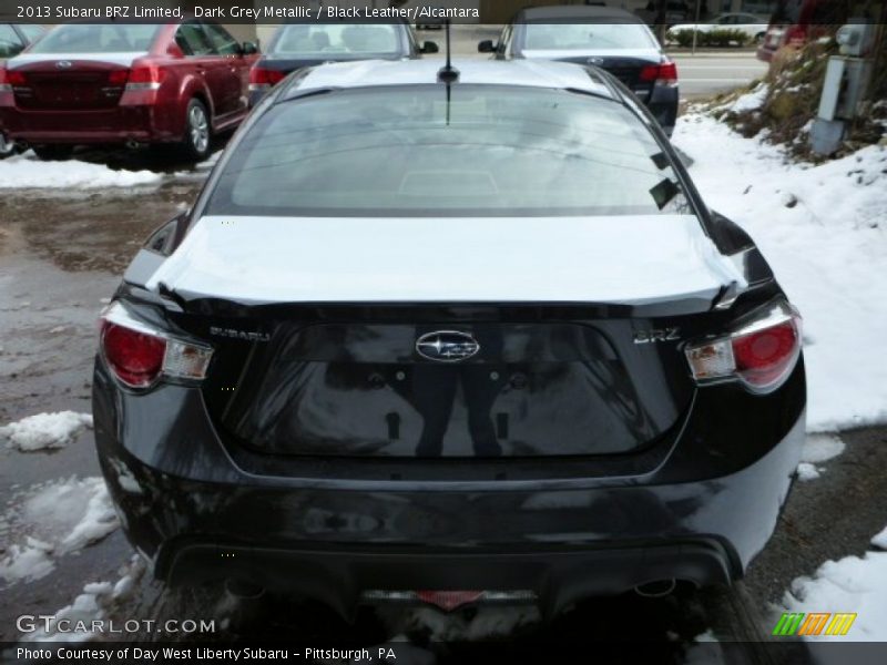 Dark Grey Metallic / Black Leather/Alcantara 2013 Subaru BRZ Limited